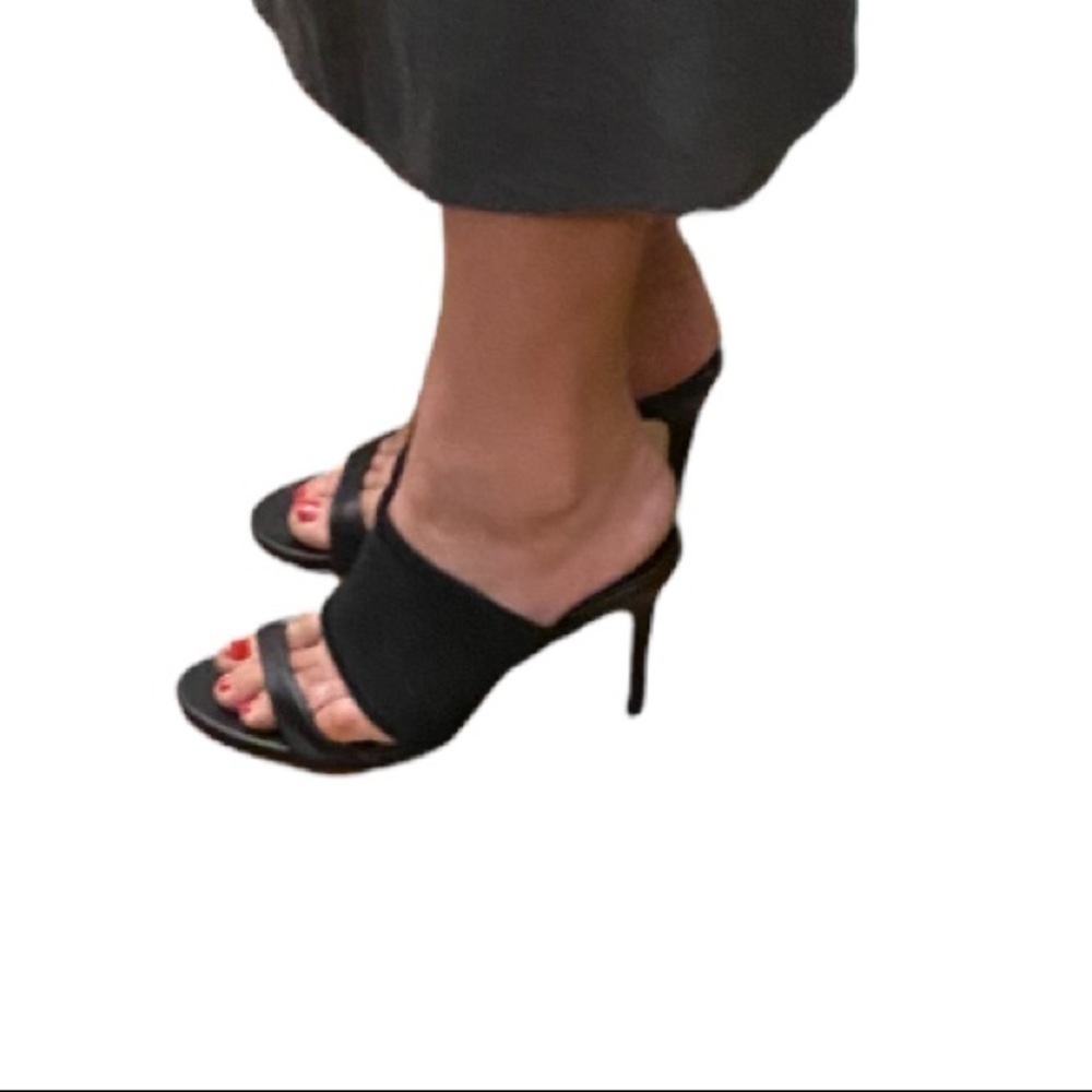 Reiss black sandals . Size 38